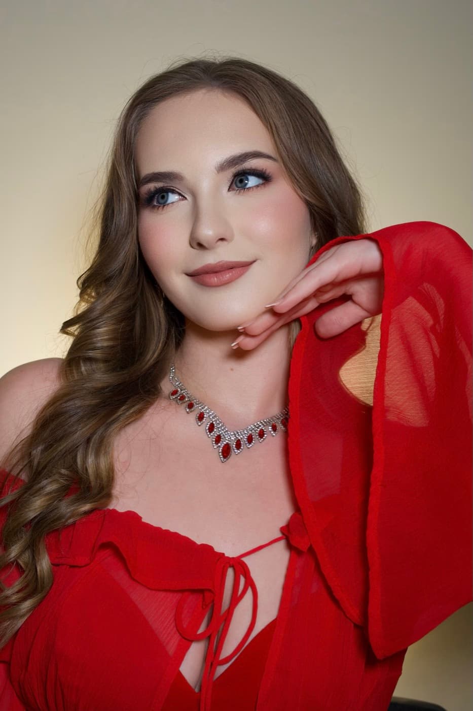 Pre-wedding shoot makeup, editorial fashion look by Elani, makeup artist Dubai
